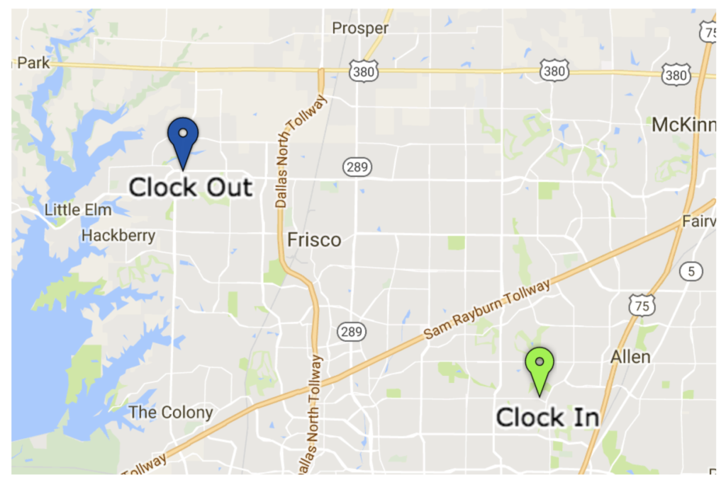 Time Tracking GPS Verification
